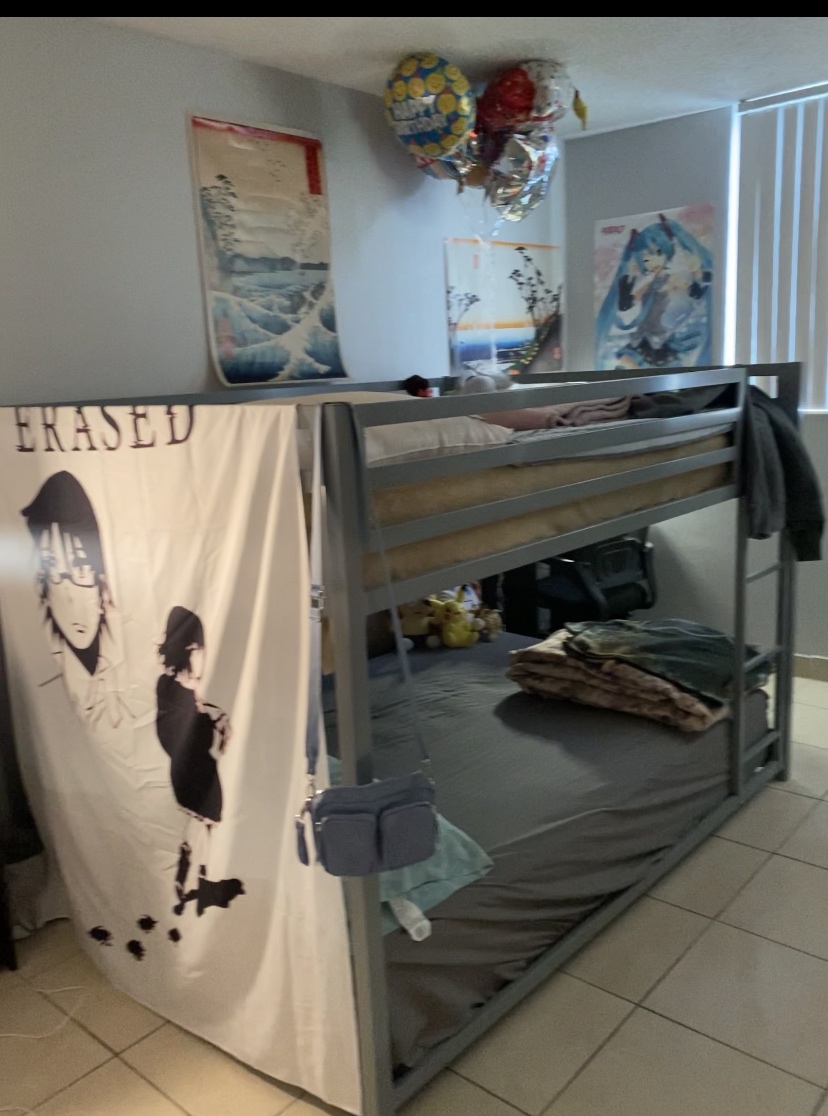 DHP 4306619 Miles Metal Full, Blue Bunk Bed customer photo 1