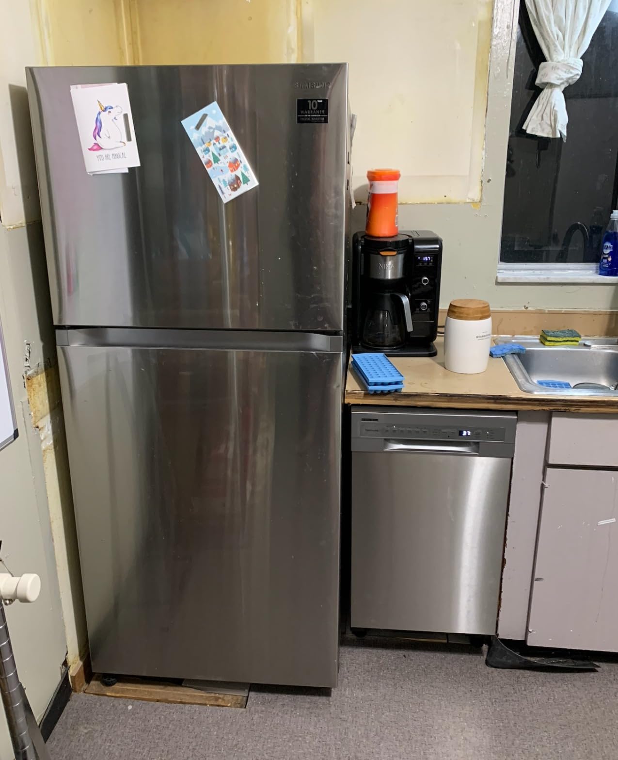 FRIGIDAIRE 18 in. ADA Compact Front Control Dishwasher in Stainless Steel with Dual Spray Arms, 52 dBA customer photo 1