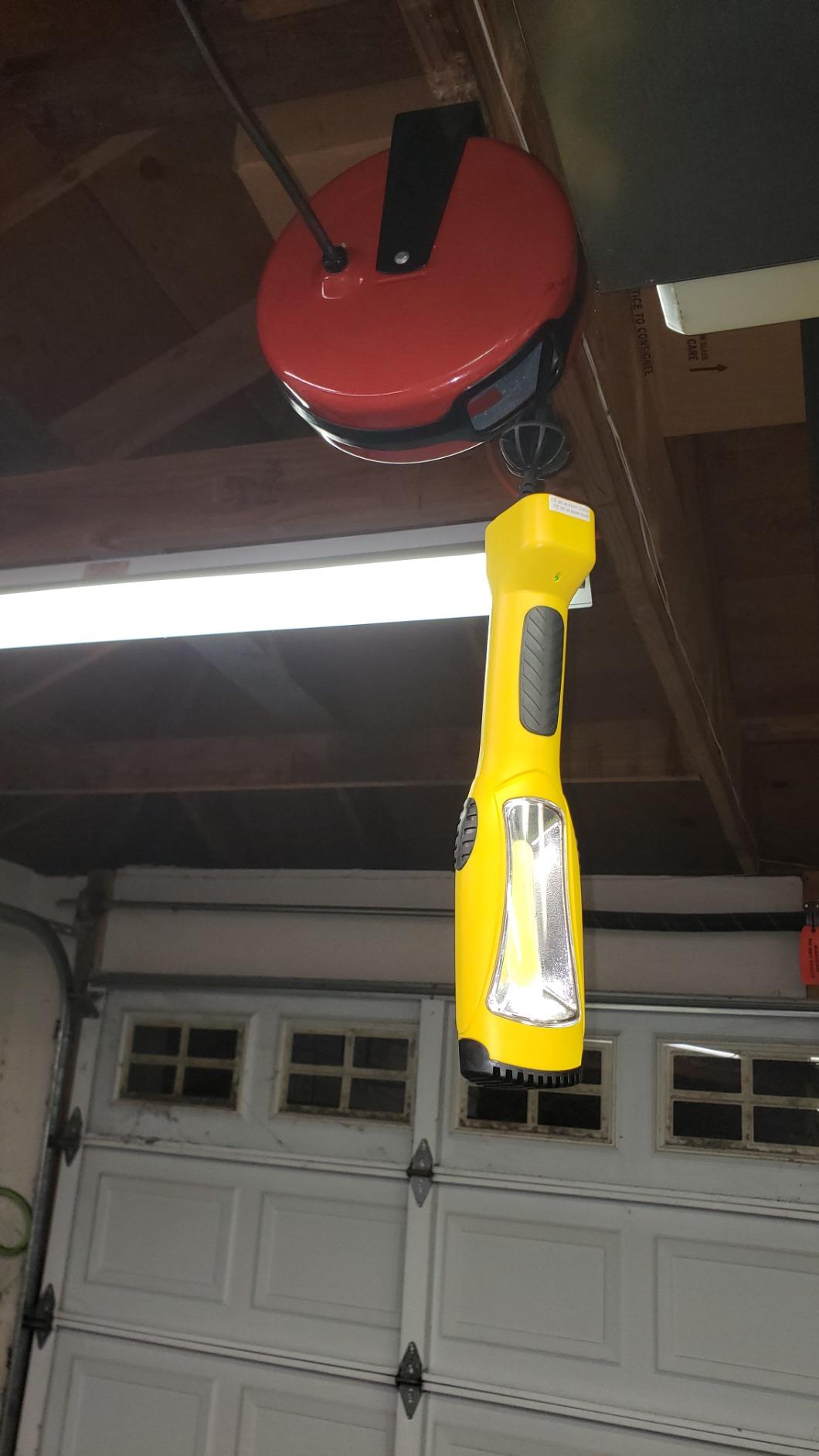 DEWENWILS LED Work Light, Underhood Work Lighting (15 feet), 1200LM, Trouble Light with Cord, Strong Magnet & Swivel Hook, Handheld Corded, ETL Listed customer photo 1