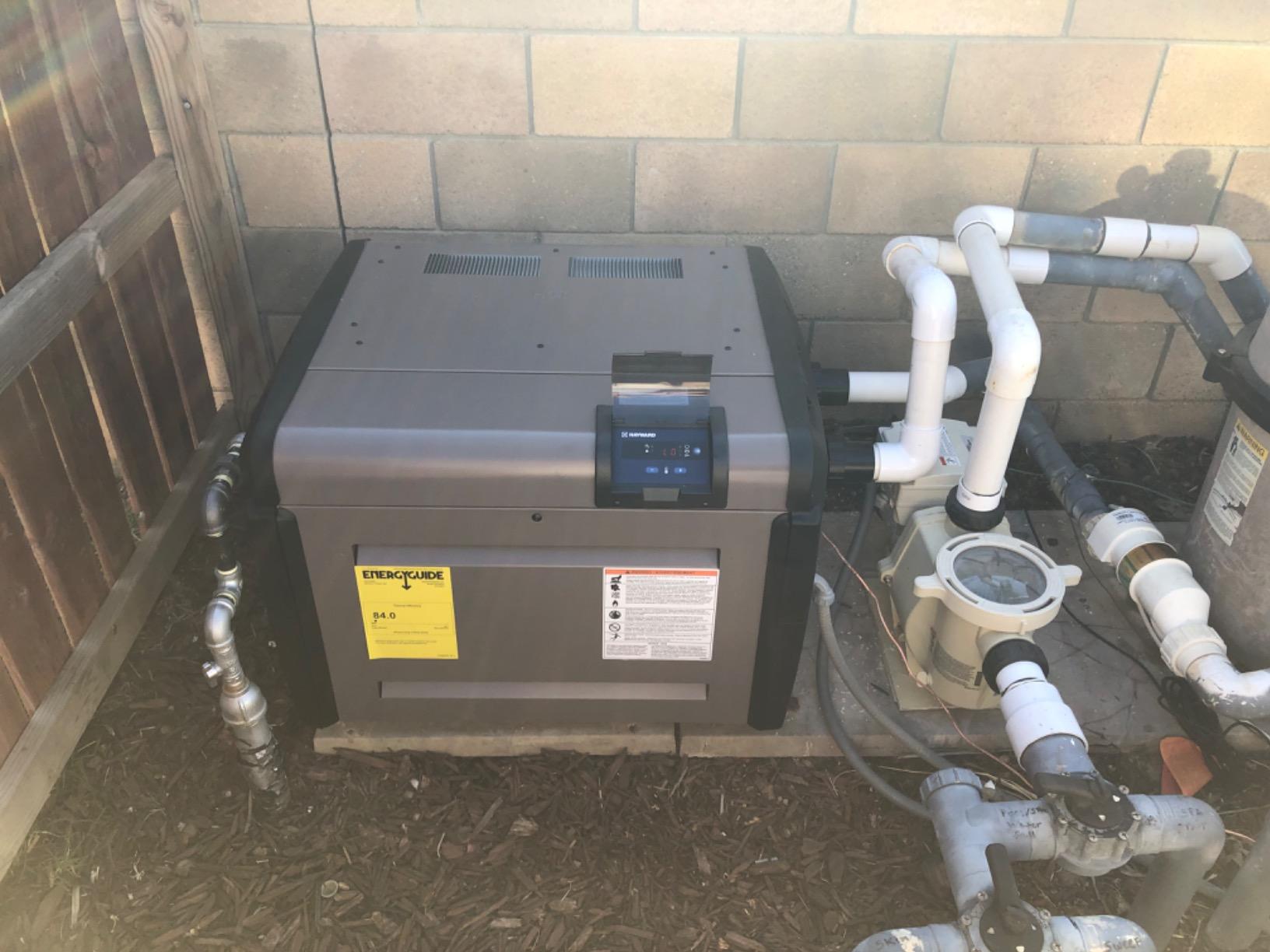 Hayward Pool Heater for Inground Pools Universal H-Series 400,000 BTU (Natural Gas Pool Heater) Pool and Spa Heater W3H400FDN customer photo 1