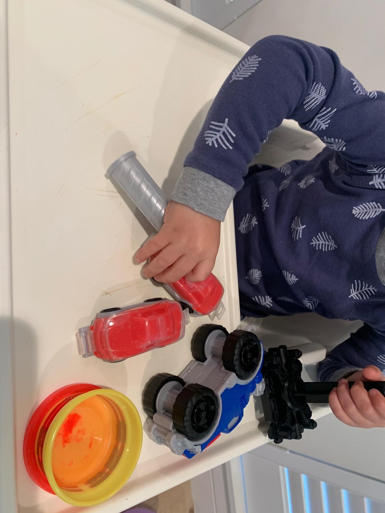 Play-Doh Wheels Tow Truck Toy for Kids 3 Years and Up with 3 Non-Toxic Colors customer photo 1