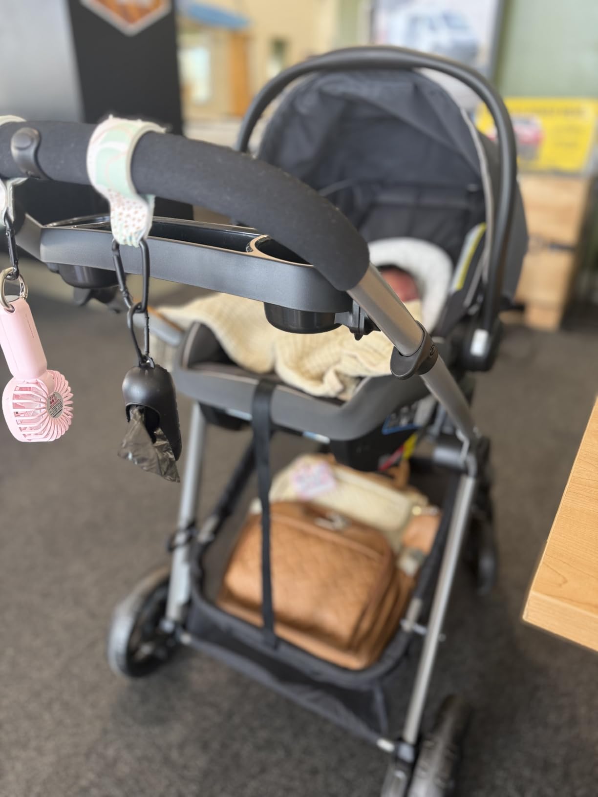 Graco Modes Element Travel System, Baby Car Seat and Stroller Combo, Includes: SnugRide Lite LX Infant Car Seat and Reversible Baby Stroller, Great Gift for New Parents, Canter customer photo 1