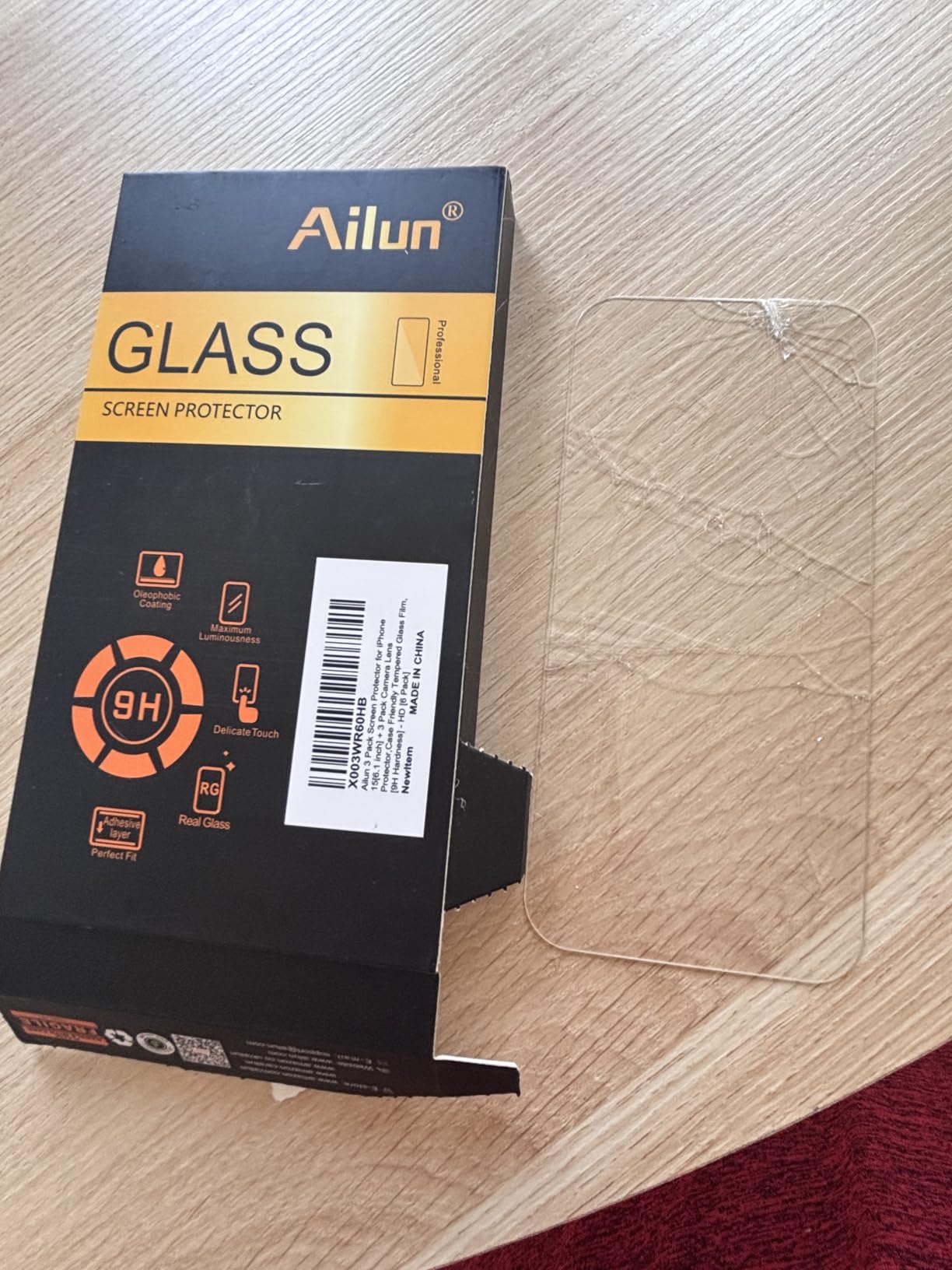 Ailun Screen Protector for iPad 9th 8th 7th Generation (10.2 Inch, iPad 9/8/7, 2021&2020&2019) Tempered Glass/Apple Pencil Compatible [2 Pack] customer photo 2