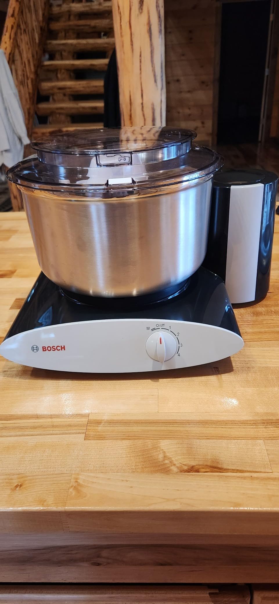 Bosch Universal Plus Stand Mixer - Black - Baker's Package with Additional Baking Attachments and Stainless Steel Bowl customer photo 1