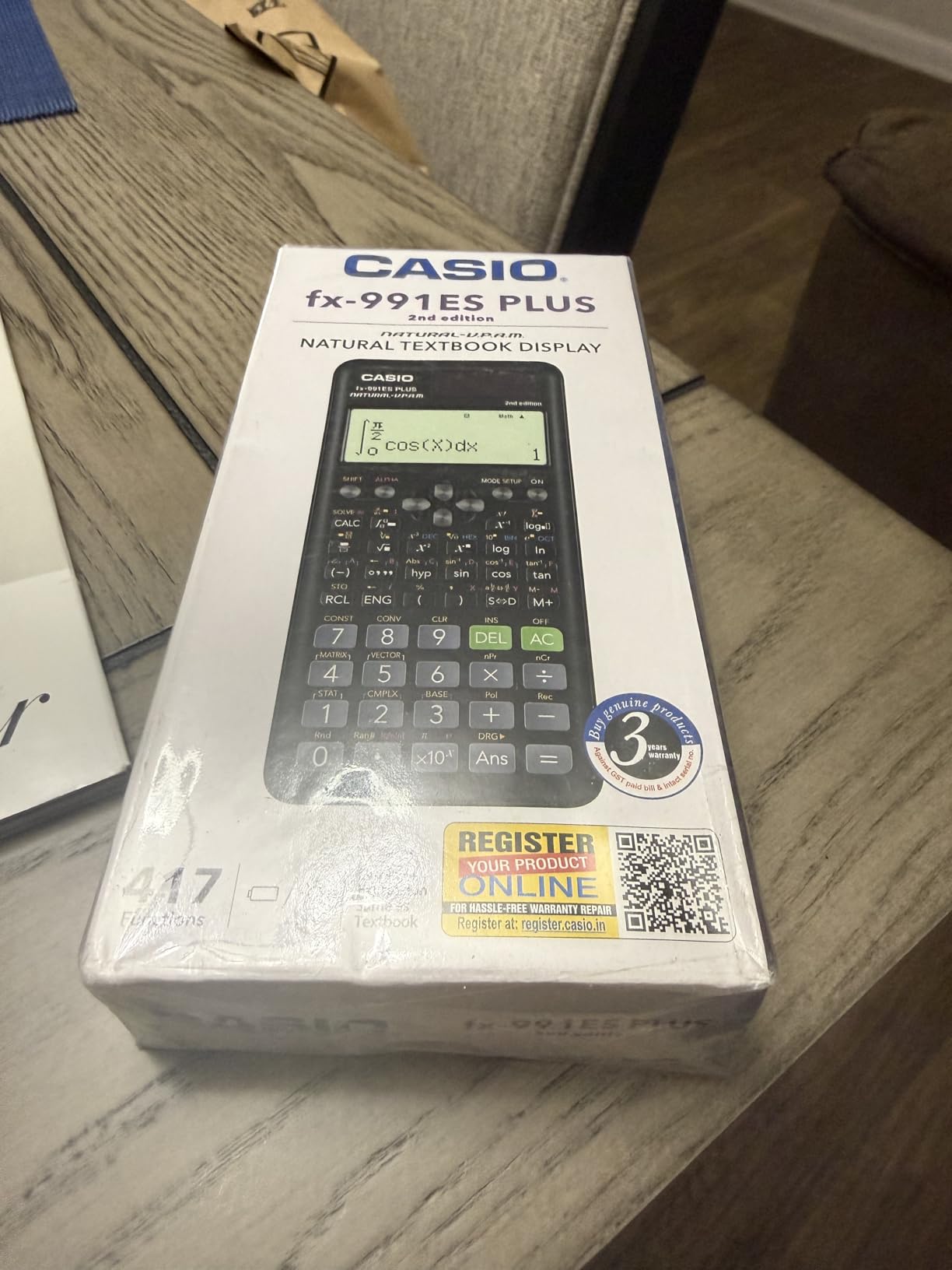 Casio fx-991ES Plus 2 Scientific Calculator with 417 Functions, Natural Display customer photo 2