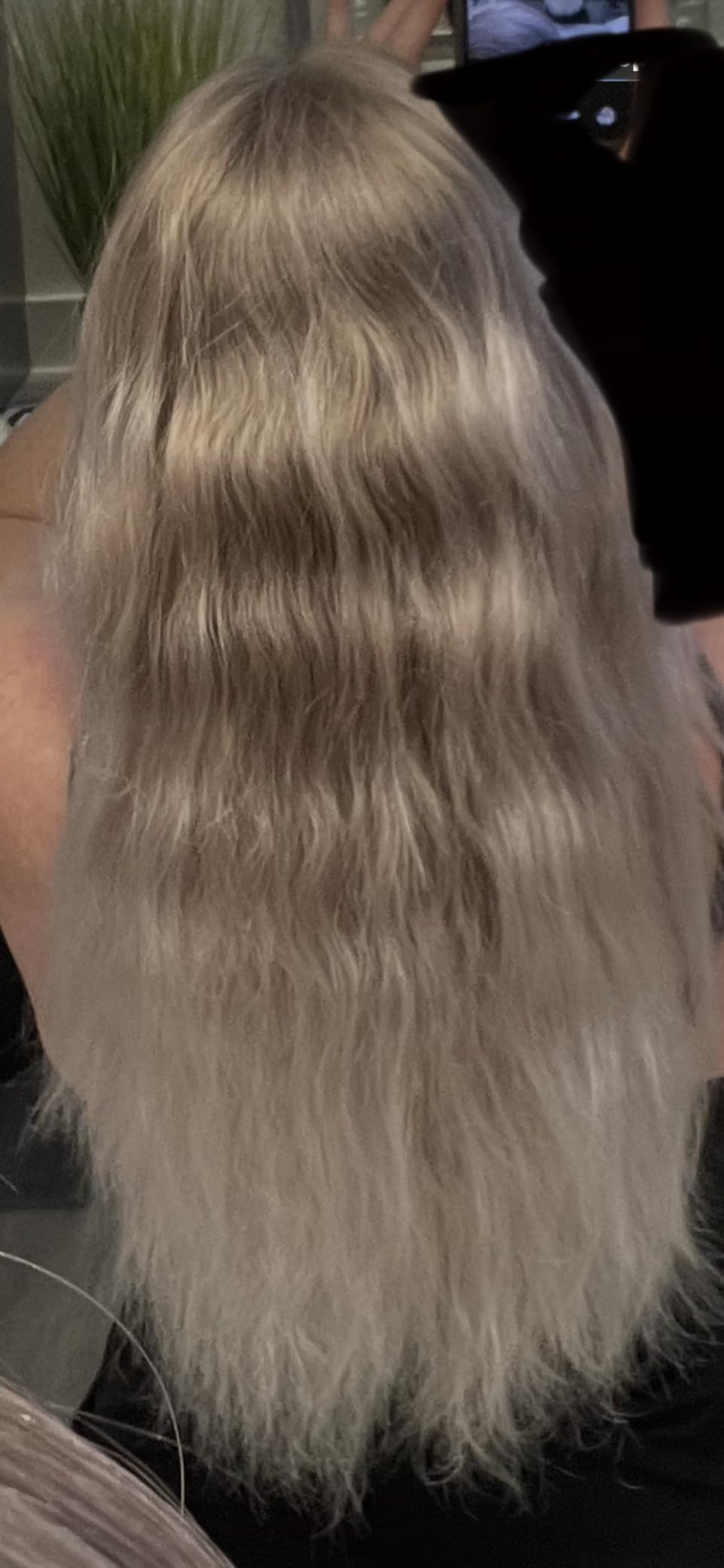 L'ANGE HAIR Le Vite Straightening Brush | Heated Hair Tool for Smoother, Frizz-Controlled Look | Dual-Voltage Hot Brush Straightener for Effortless Styling & Shine | Ceramic Standard Size (Blush) customer photo 2