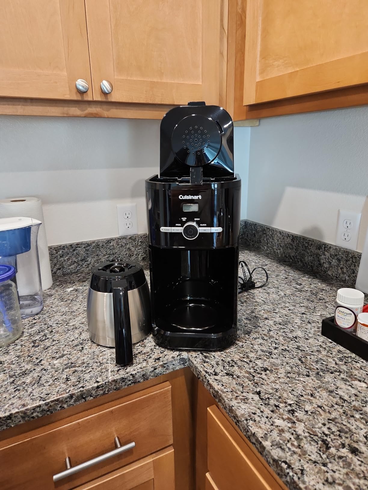 Cuisinart Classic 12-Cup Programmable Coffeemaker, Black, DCC-1120BKNAS customer photo 1