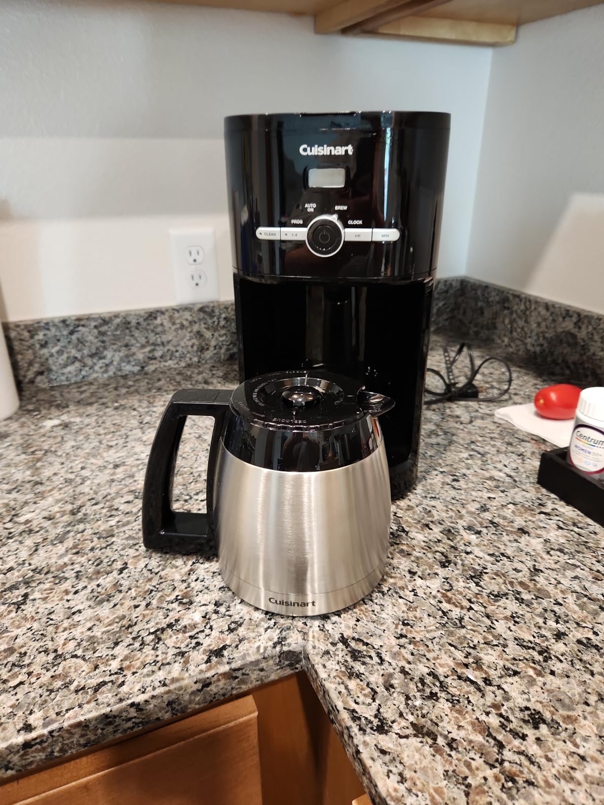 Cuisinart Classic 12-Cup Programmable Coffeemaker, Black, DCC-1120BKNAS customer photo 2