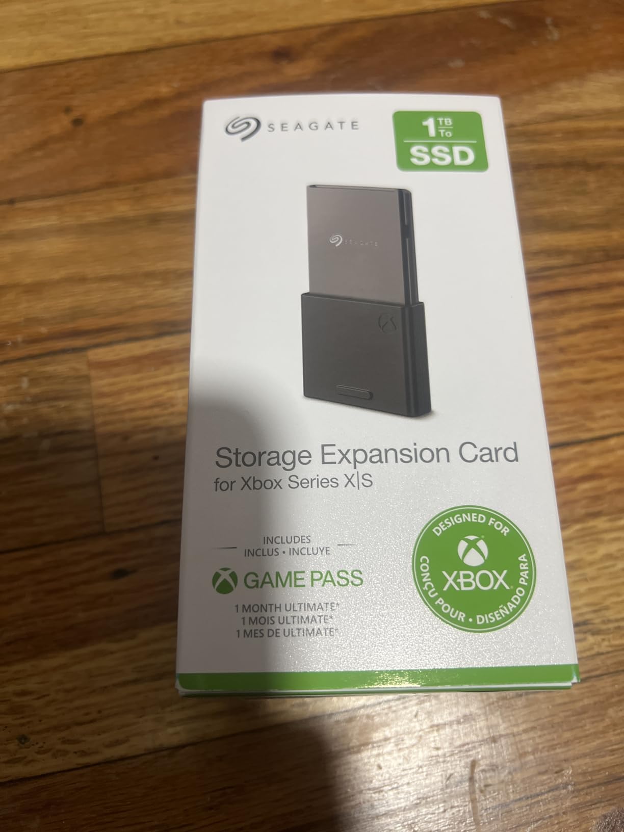 Seagate Storage Expansion Card for Xbox Series X|S 1 TB Solid State Drive - NVMe Expansion SSD for Xbox Series X|S (STJR1000400) customer photo 1