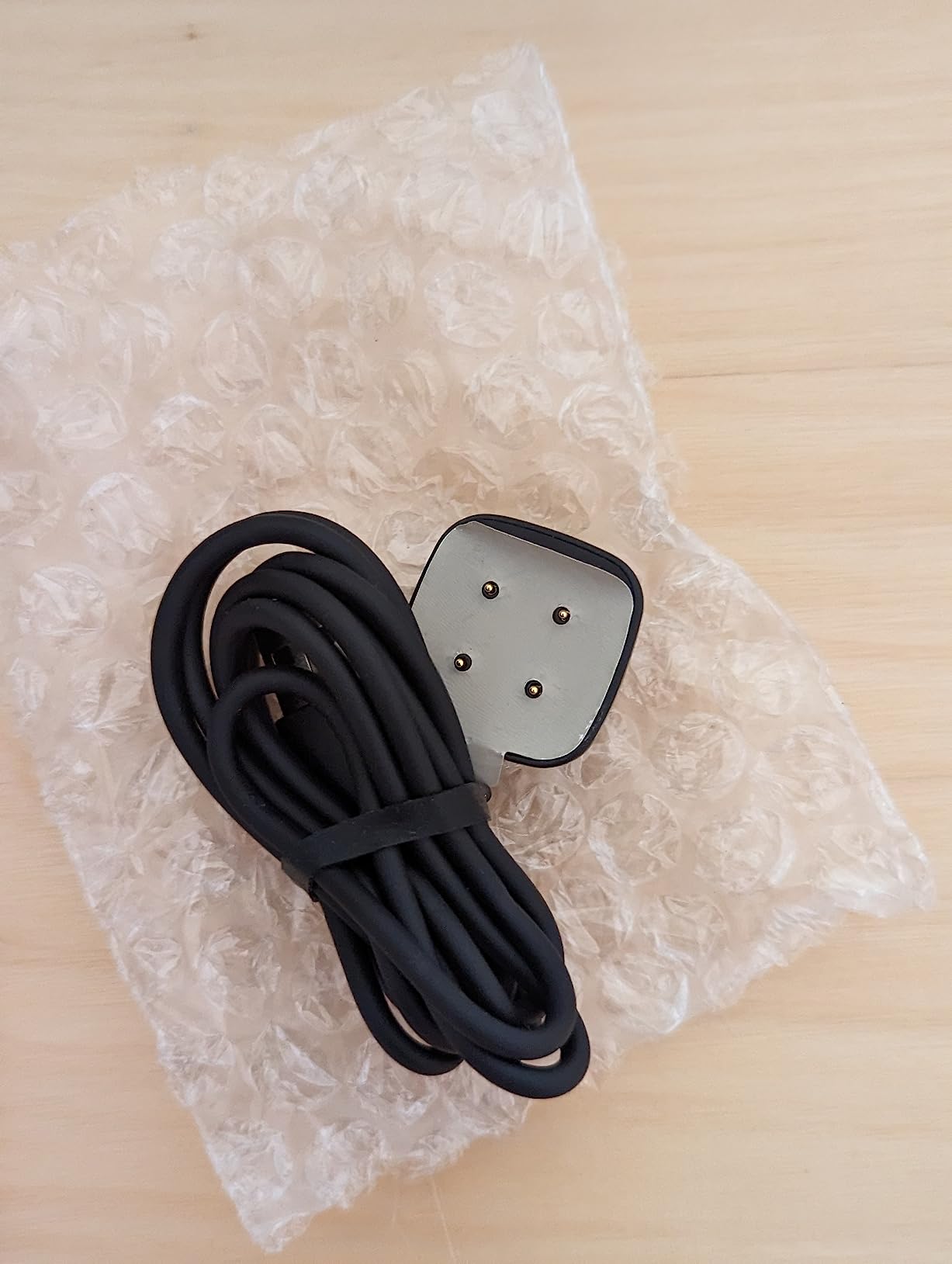 Compatible with Fitbit Sense & Fitbit Versa 4 Charger Replacement USB Charging Cable Dock Stand for Sense 2/Sense/Versa 4/Versa 3 Smartwatch, 2 Pack 3.3Ft customer photo 2