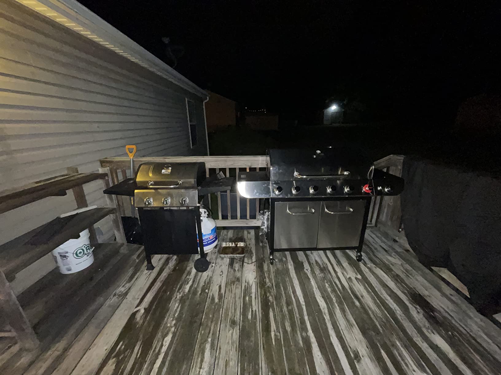 Royal Gourmet SG6002R 6-Burner Propane Gas Grill with Side Burner, Silver | Cabinet Style Gas Grill with 71,000 BTU | Extra-large Cooking Space | Side burner for versatility | Built-In Thermometer customer photo 2