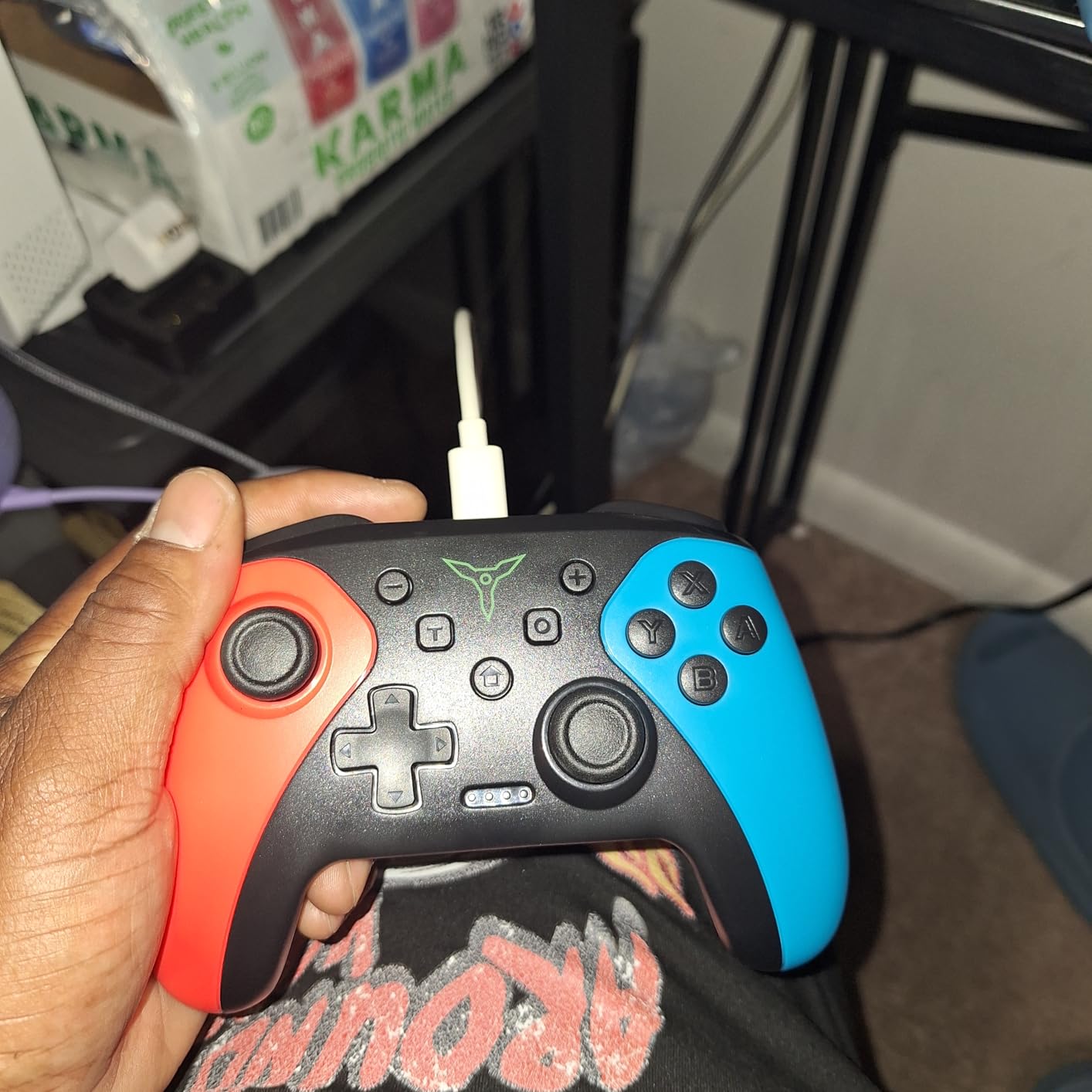 Wireless Switch Controller for Nintendo Switch/Switch 2/Lite/OLED Controller, Switch Controller with Programmable Back Buttons, Wake-up, Turbo Function customer photo 1