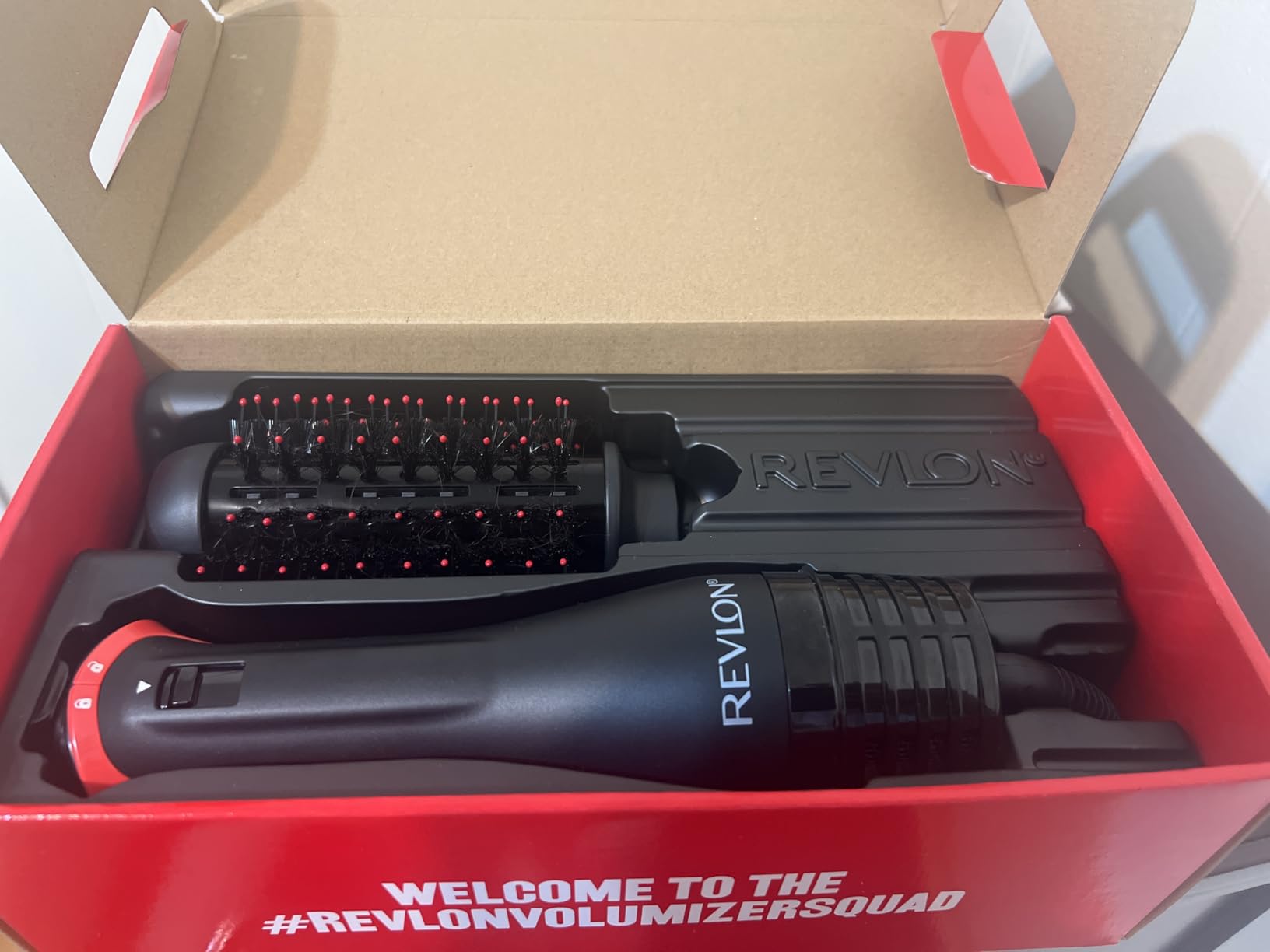 Revlon One-Step Volumizer Plus Hair Dryer and Styler | More Volume, Less Damage, and More Styling Control for Easy and Fast Salon-Style Blowouts, Plus Travel Friendly (Black) customer photo 1