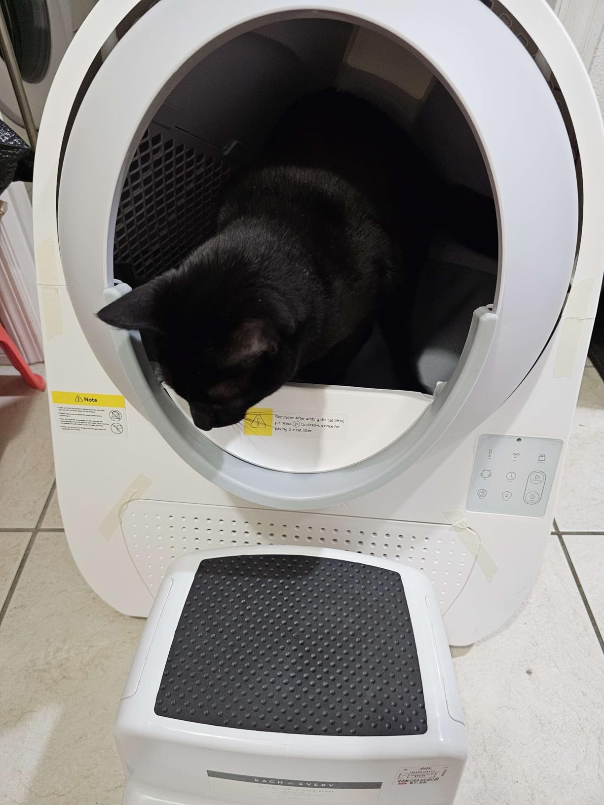 CATLINK Self Cleaning Cat Litter Box for Multiple Cats, Health Monitoring, Automatic Litter Box with APP, Triple Odor Control, Includes 60 Trash Bags, 65L Extra Large Robot (Luxury Pro-X) customer photo 2