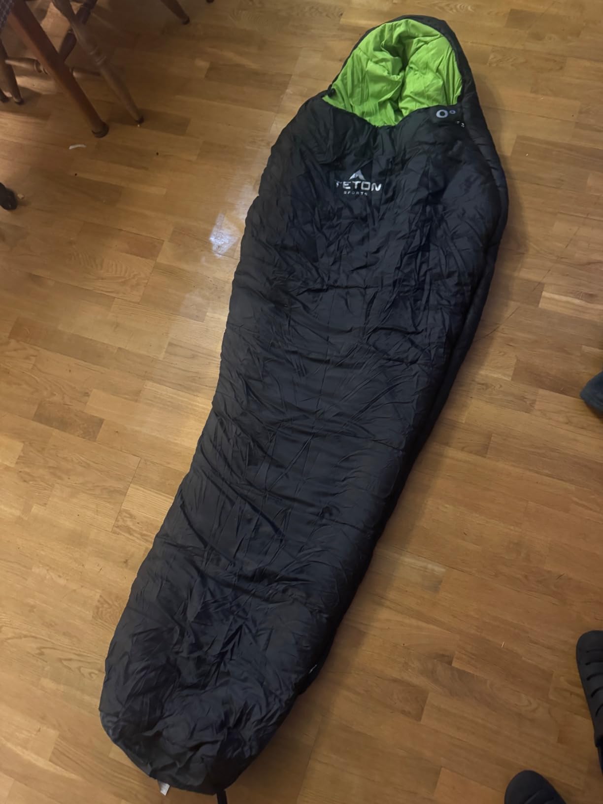 Teton LEEF Lightweight Mummy Sleeping Bag for Camping, Hiking, Backpacking; Cold Weather Option, Compression Sack Included customer photo 2