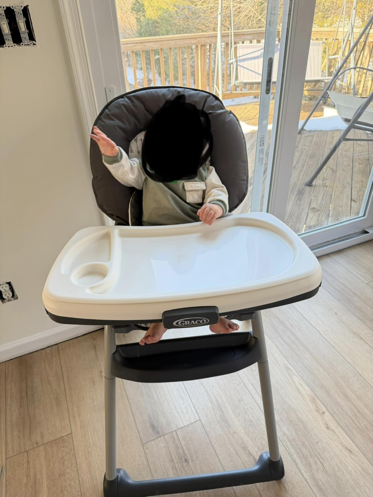 Infantino Grow-with-Me 4-in-1 Convertible High Chair, Fox-Theme, Space-Saving Design, Booster and Toddler Chair for Infants & Toddlers 3M-36M customer photo 2