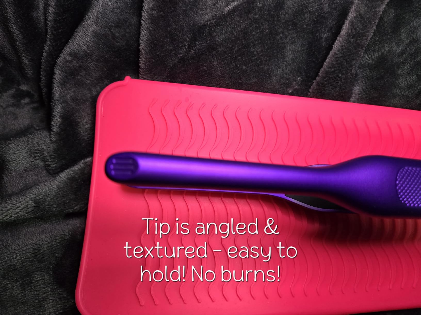 Terviiix Pencil Flat Iron for Edges & Short Hair, 3/10 Inch Small Hair Straightener for Men, Ceramic Mini Flat Iron for Pixie & Beard, 15s Fast Heat up, Dual Voltage, Auto Shut Off customer photo 2