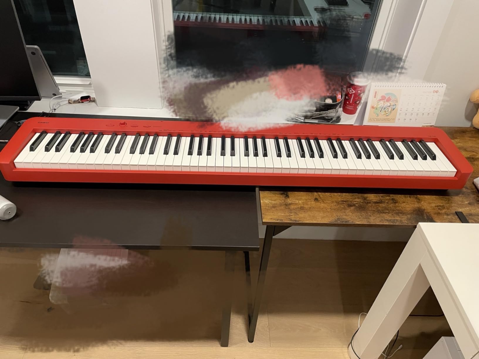 Casio CDP-S160 88-Key Weighted Digital Piano with Scaled Hammer Action Keyboard, Duet Mode for Students, Realistic Feel, Slim & Portable, Built-In Tones, Effects, USB-MIDI, Speakers, Black customer photo 1