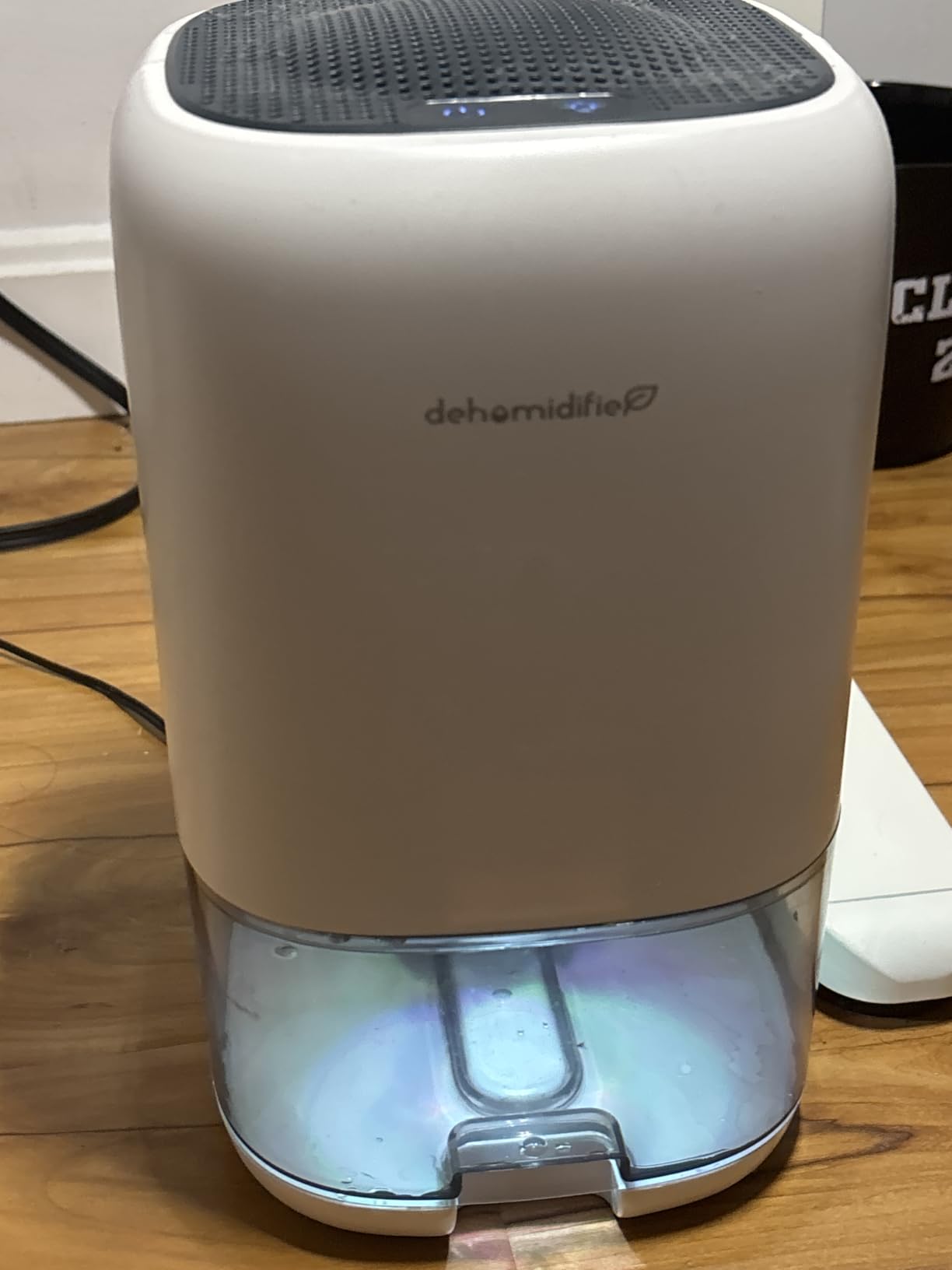 Dehumidifier, 35 OZ Small Dehumidifiers for Bedroom for Home, Quiet with Auto Shut Off, Dehumidifiers for Bedroom (280 sq. ft), Bathroom, RV, Closet, White customer photo 2