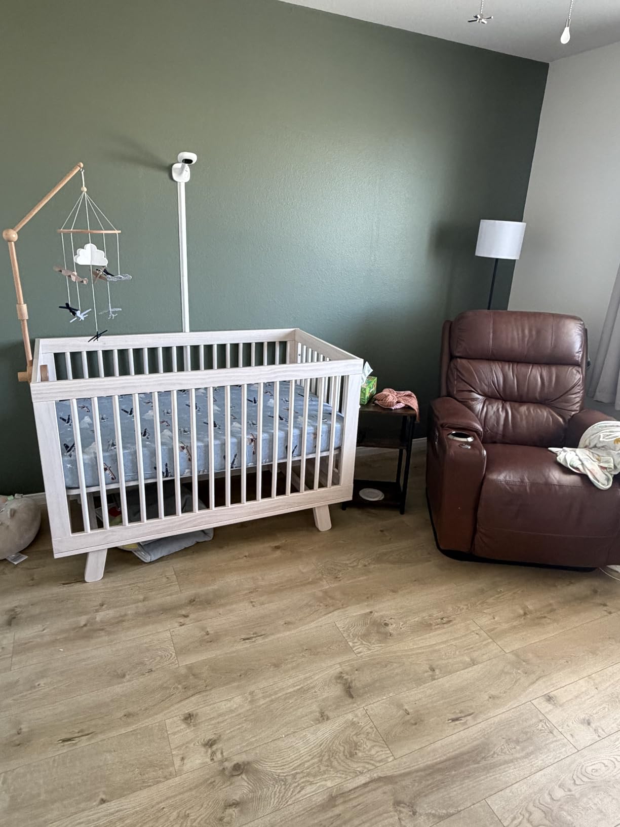 Pro Baby Monitor Wall Mount Accessory - Baby Camera Wall Mount for Crib, Space-Saving Baby Monitor Holder & Camera Mount (Camera Sold Separately) customer photo 1