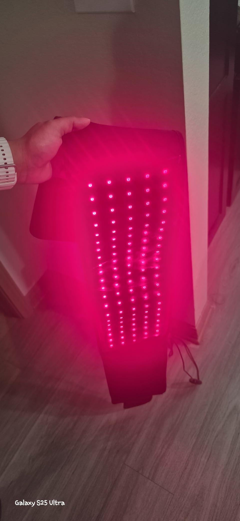 USUIE Red Light Therapy Belt, Infrared Light Therapy Wrap Red Light Therapy Device for Body with Timer for Back Shoulder Waist Muscle Relief for Gift Women Men Gift customer photo 2