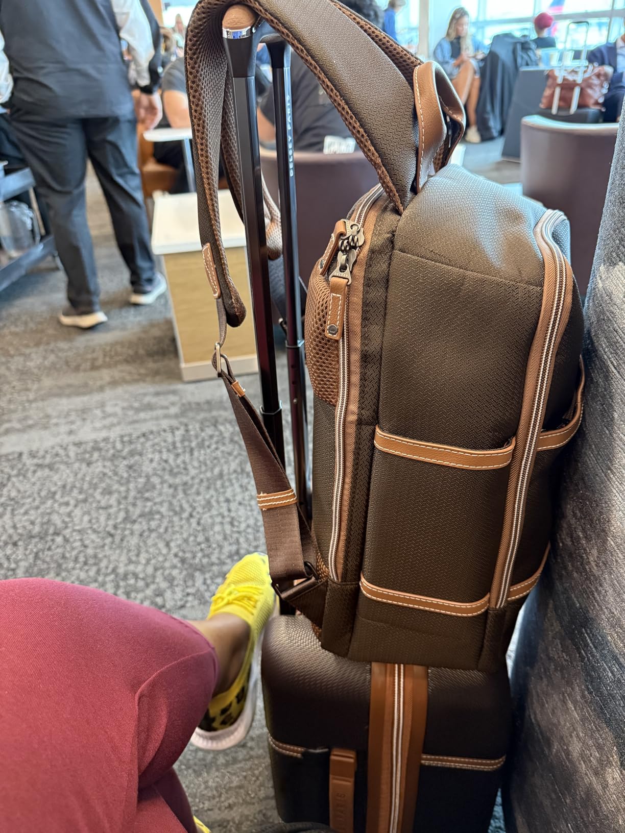 Delsey Chatelet Air 2.0 Hardside Luggage with Spinner Wheels, Chocolate Brown, 3 Piece Set, (19/24/28) customer photo 1
