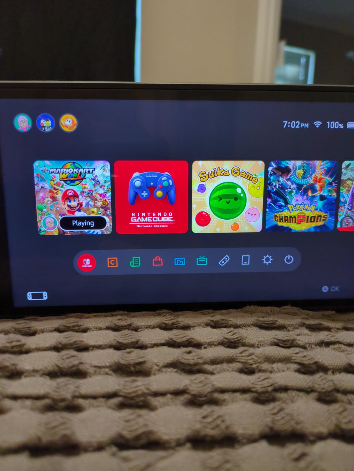 amFilm Auto-Alignment OneTouch for Nintendo Switch 6.2