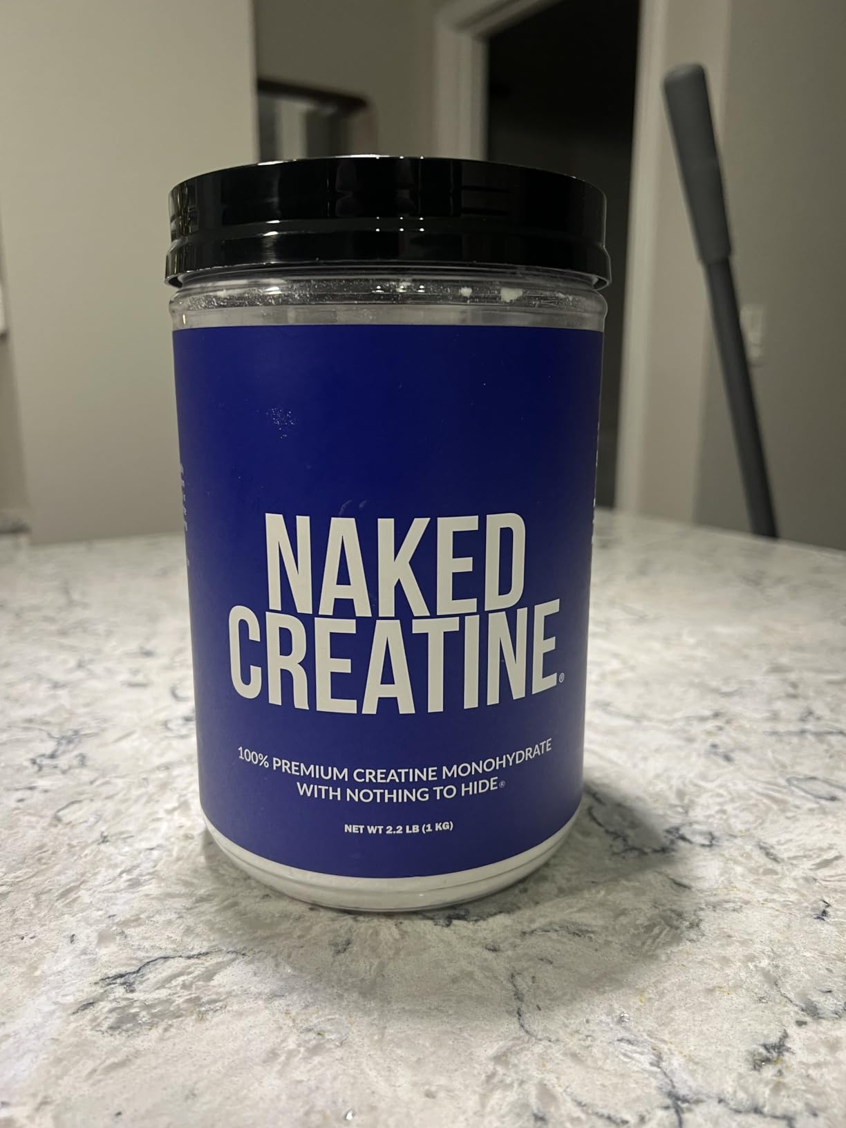 NAKED Pure Micronized Creatine Monohydrate Powder - NSF Certified, Unflavored, 500g, 1.1lb Bulk - Vegan, Non-GMO, Gluten-Free, Soy-Free, No Fillers, Supports Muscle Growth & Strength - 100 Servings customer photo 2