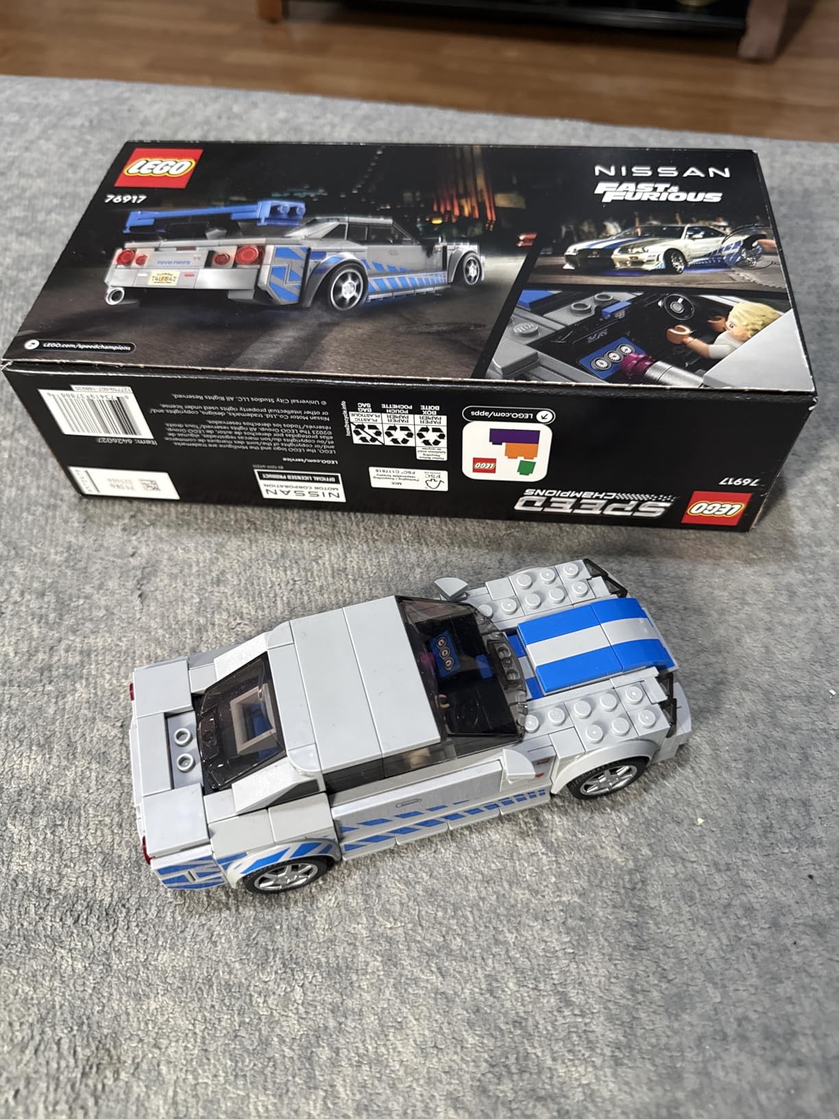 LEGO Speed Champions 2 Fast 2 Furious Nissan Skyline GT-R (R34) (76917) customer photo 1