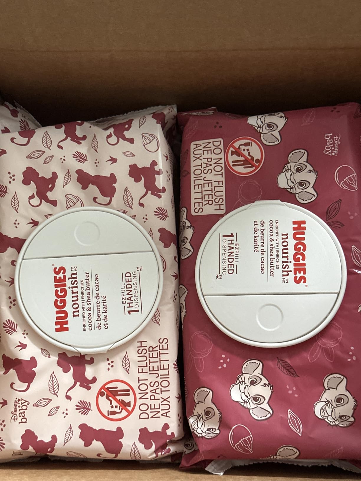 Huggies Nourish Scented Baby Wipes, 10 Push Button Packs (560 Wipes Total) customer photo 2