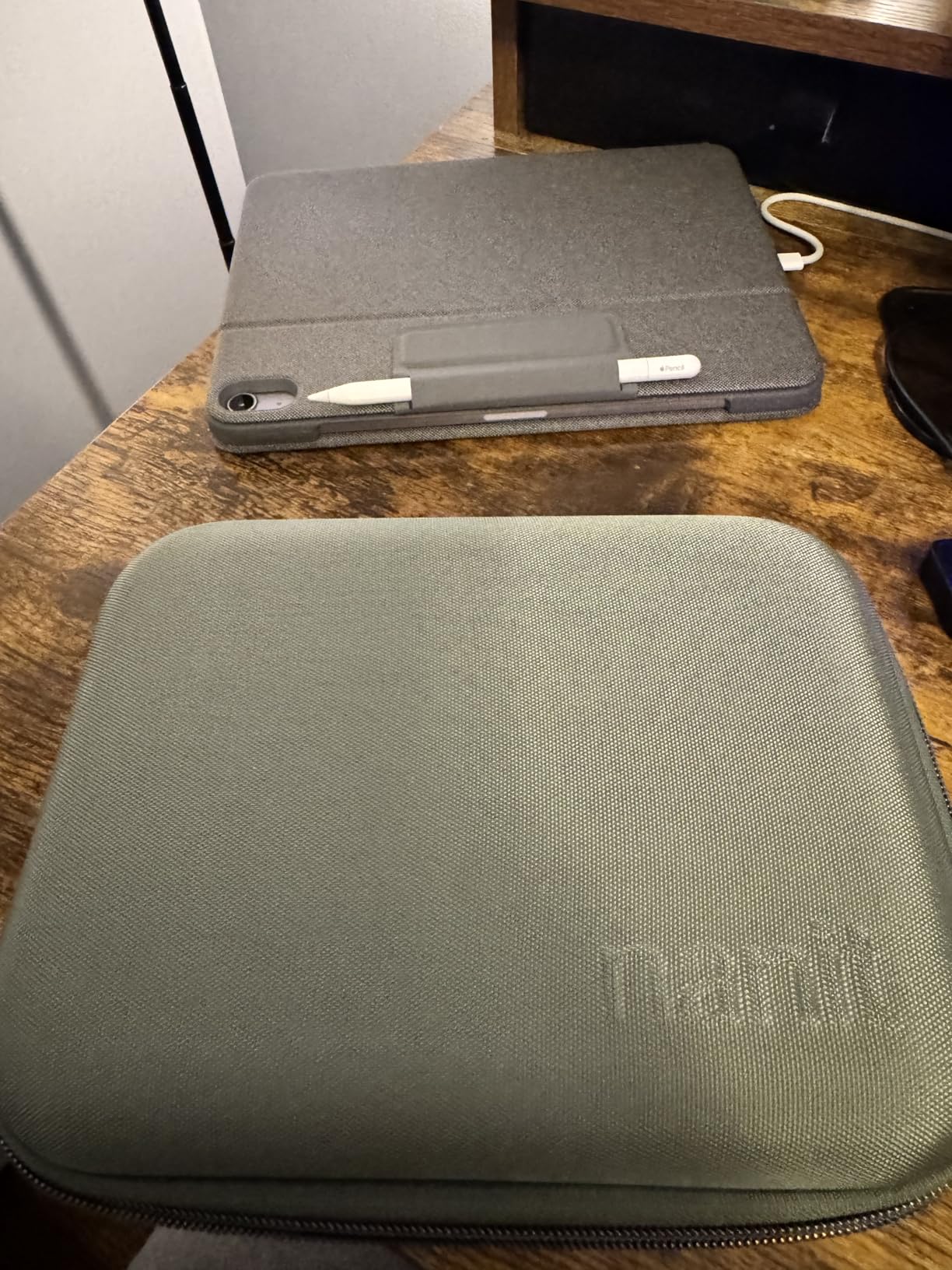 Travel Case - Protective Hard Shell Carrying Case for Nanit Pro Baby Monitor and Multi-Stand Travel Accessory, Grey customer photo 1