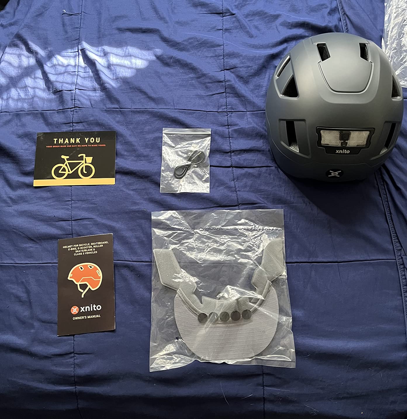 XNITO Bike Helmet with LED Lights - Urban Bicycle Helmet for Adults, Men & Women - CPSC & NTA-8776 Dual Certified - Class 3 E-Bikes, Scooters, Onewheel, Commuter, Mountain customer photo 2