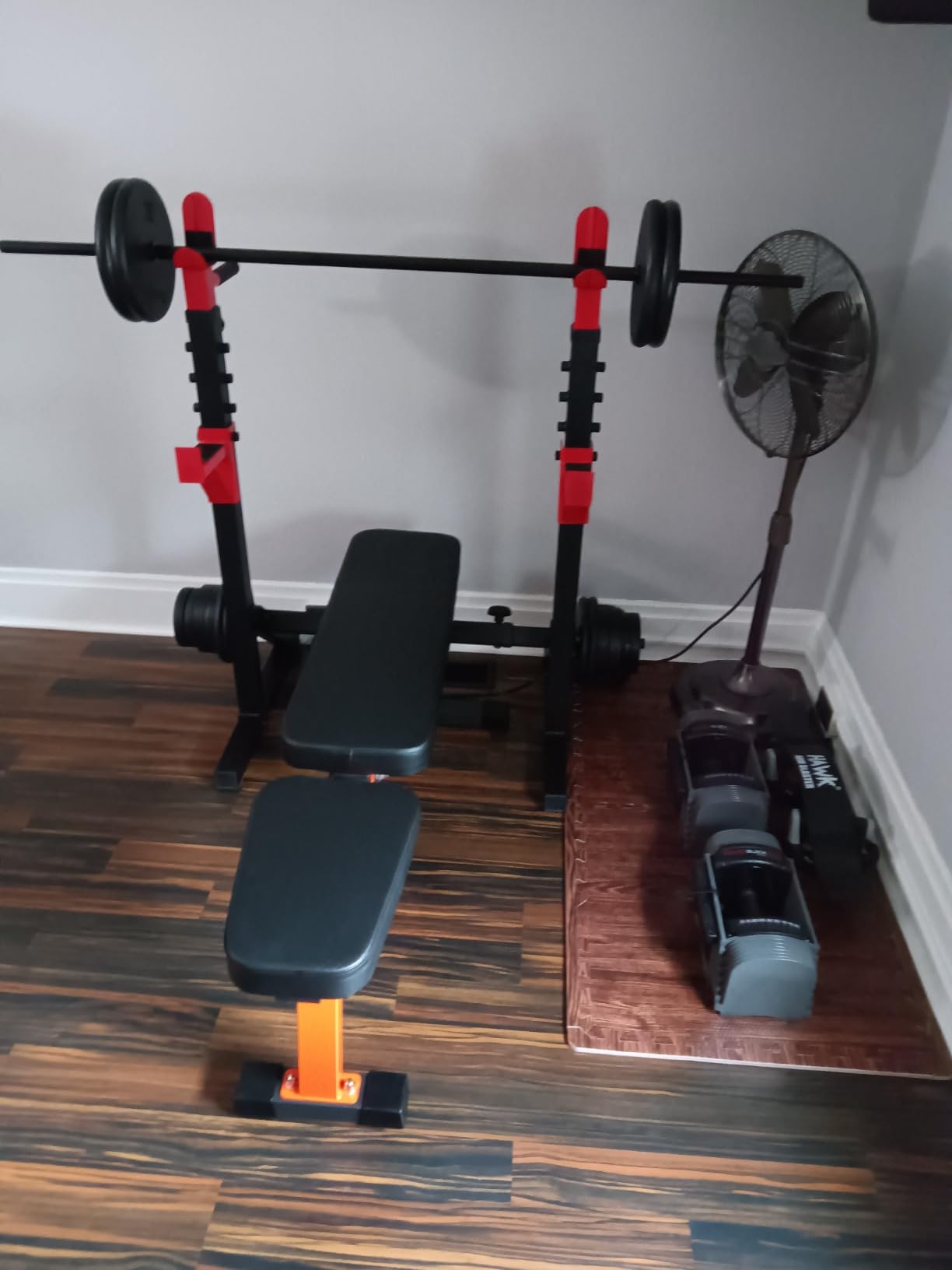 Cap Barbell Adjustable Multi-Function Squat Rack customer photo 2