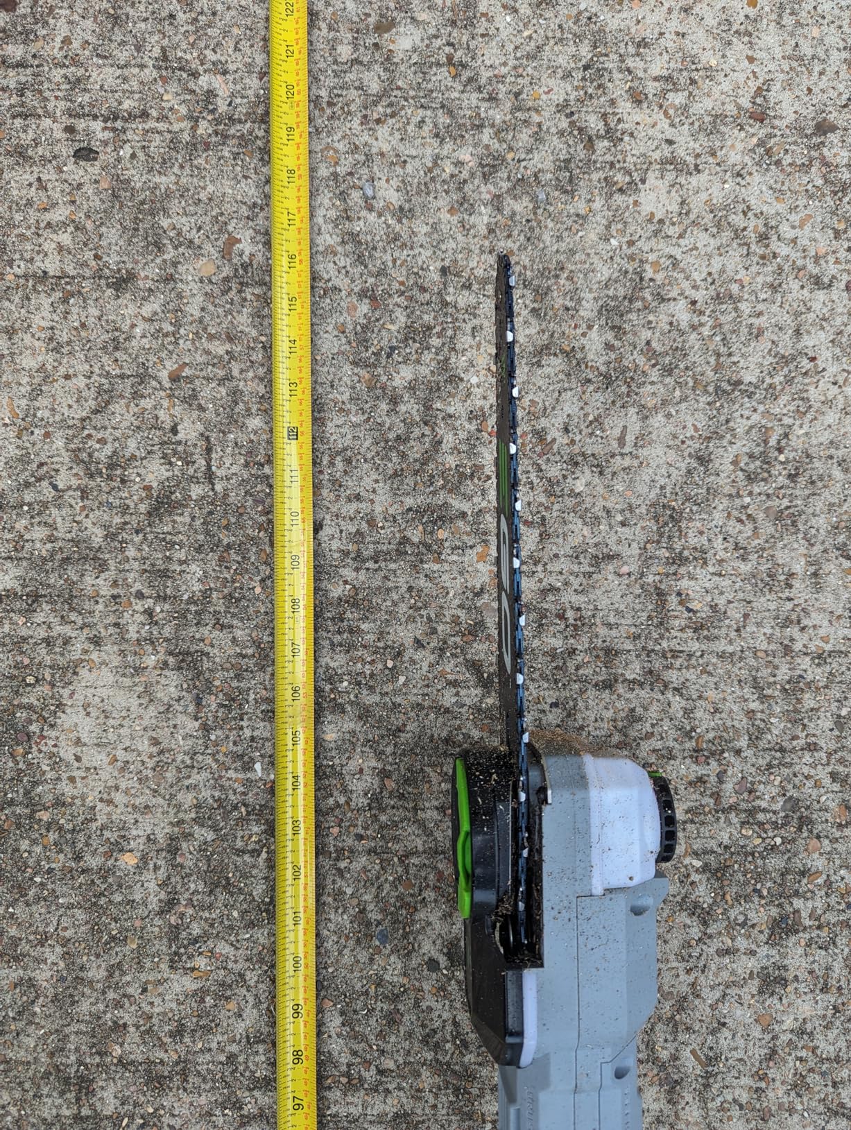 EGO Power+ Pole Saw for Tree Trimming, Cordless Electric Pole Saw with Telescopic LED Cut Line Indicator, Includes 56V 2.5Ah Battery and Charger - PS1001 customer photo 2