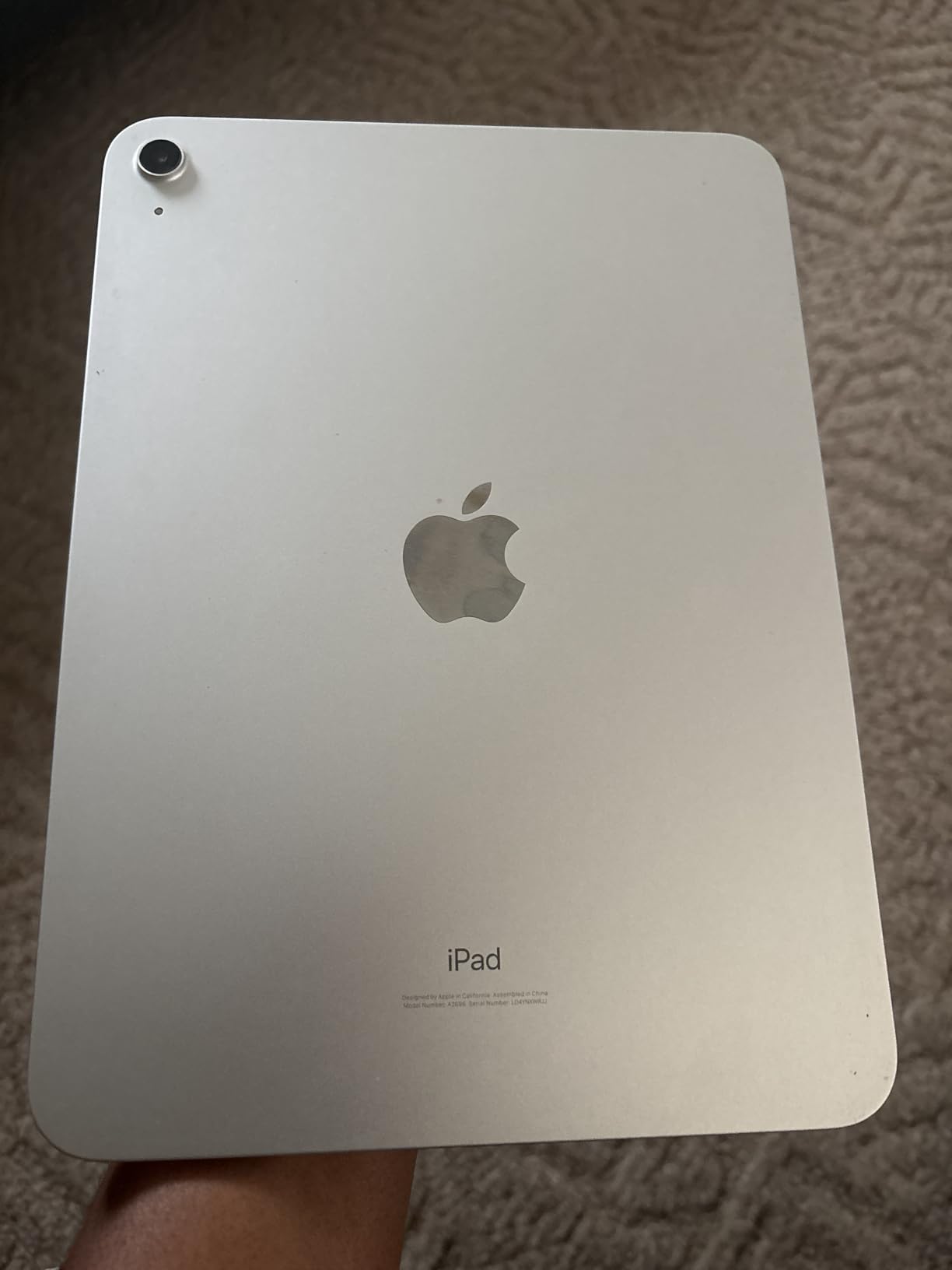 2022 Apple iPad (10.9-inch, Wi-Fi, 64GB) - Silver (Renewed) customer photo 2