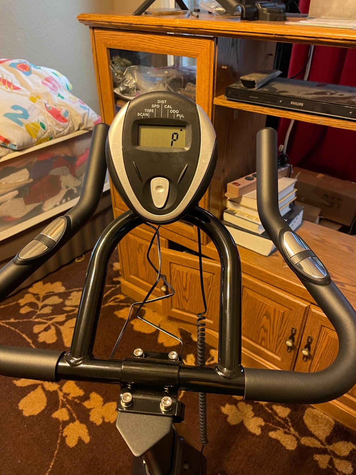 YOSUDA Exercise Bike, Brake Pad Stationary Bike for Home with Exclusive App, Magnetic Indoor Cycling Bike with 300 lb Weight Capacity customer photo 2