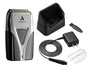 Andis TS-2 17255 Pro Foil Lithium Titanium Foil Shaver, Cord/Cordless, Smooth Shaving Cordless Shaver with Charger, Black customer photo 2