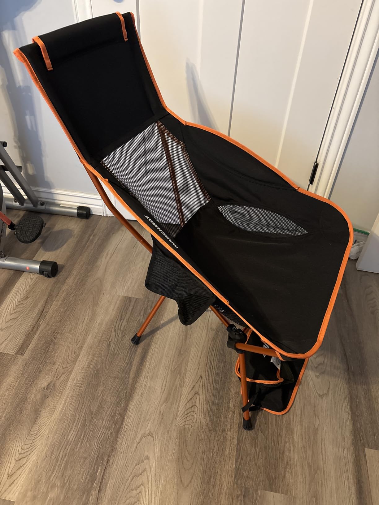 MARCHWAY Lightweight Folding High Back Camping Chair with Head Support, Stable Portable Compact for Outdoor Camp, Travel, Beach customer photo 1