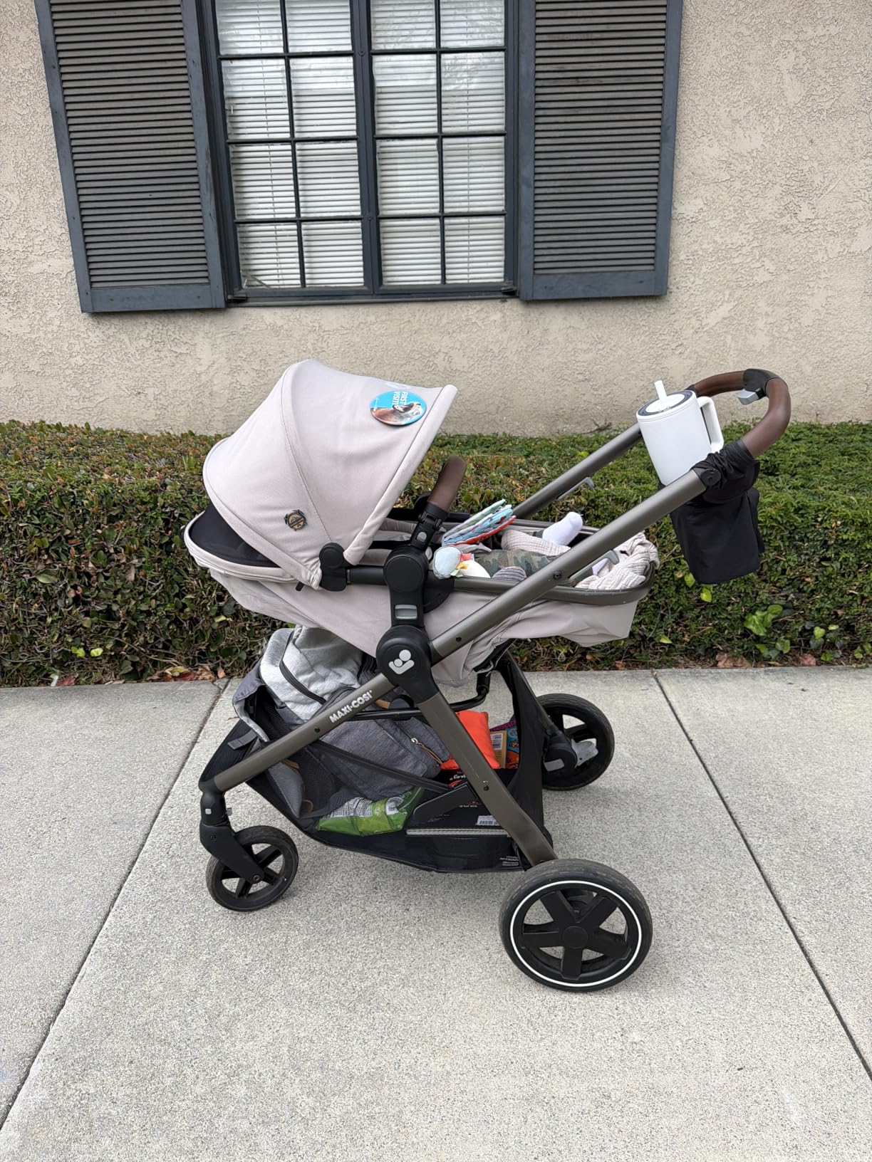 Maxi-Cosi Zelia 2 Luxe 5-in-1 Modular Travel System, New Hope Tan customer photo 1