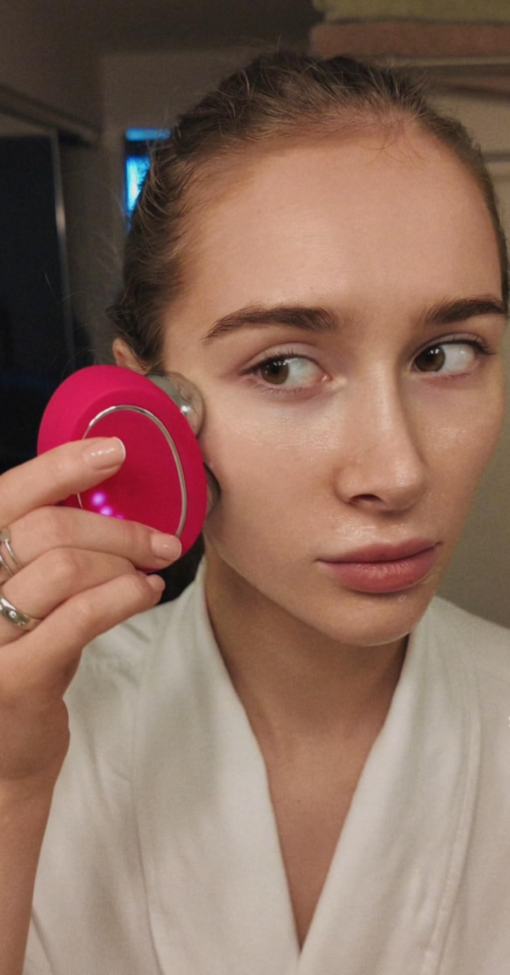 FOREO Bear 2 Advanced Toning Microcurrent Facial Device - Face Sculpting Tool - Firm & Contour - Non-Invasive - Increases Skin Care Absorption - Lavender customer photo 2
