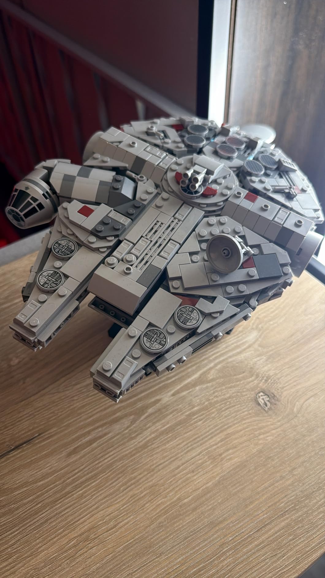 LEGO Star Wars Millennium Falcon 25th Anniversary Collectible - DIY Building Set for Adults, Men & Women, Ages 18+ - A New Hope Model with Display Stand - Star Wars Gift - 75375 customer photo 2