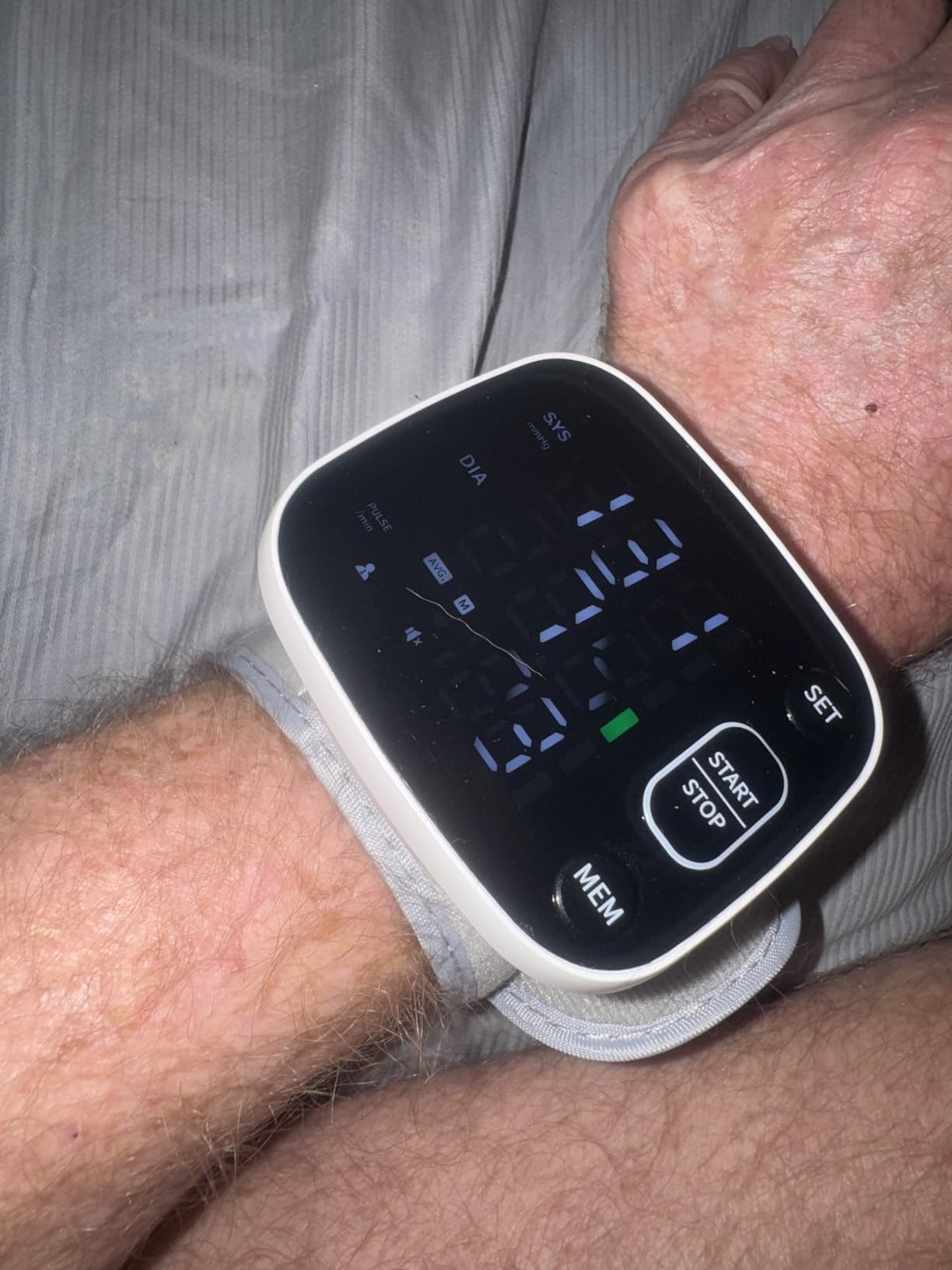 Oklar Blood Pressure Monitors for Home Use Rechargeable Wrist Digital BP Machine Cuff with LED Backlit Display, Voice Broadcast, 240 Memory Storage for 2 Users with Carrying Case customer photo 1