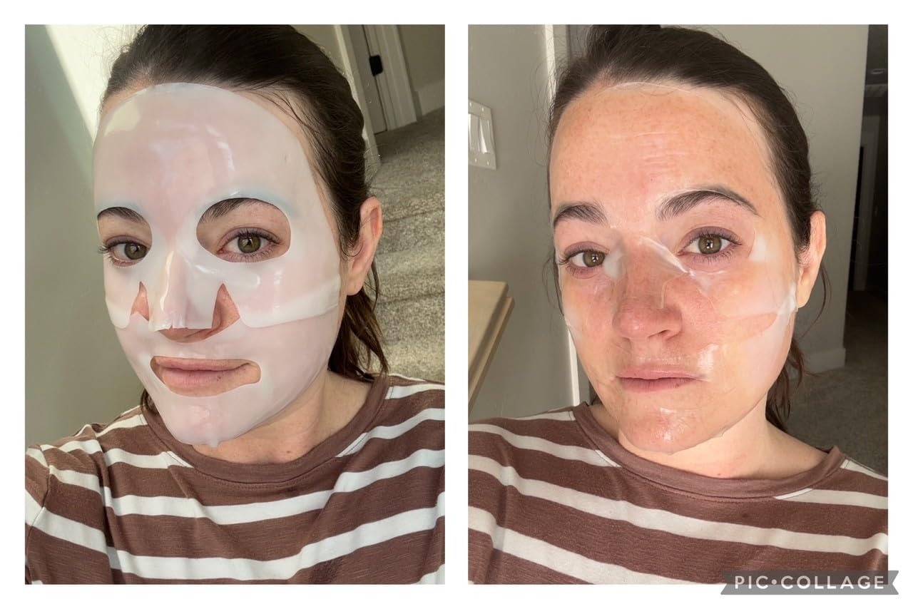 SUNGBOON EDITOR Deep Collagen Overnight Mask Hydrating Mask for Glass Skin, Wrinkle Care, Firming & Pore Refining 2,160,000PPB Collagen + 9 Peptides Korean Skincare, 4ea, Gifts for Women customer photo 1