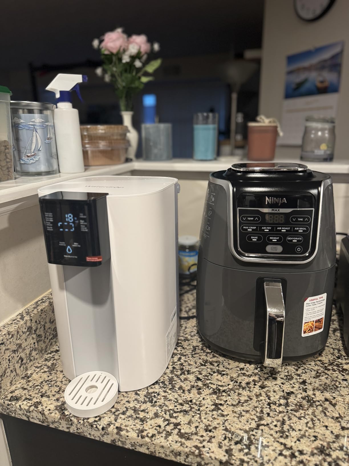 Waterdrop C1S Countertop Reverse Osmosis System, NSF/ANSI 58 & 372 Certified, 6-Stage, Portable Reverse Osmosis Water Filter, Reduce PFAS, No Installation Required, BPA Free customer photo 1