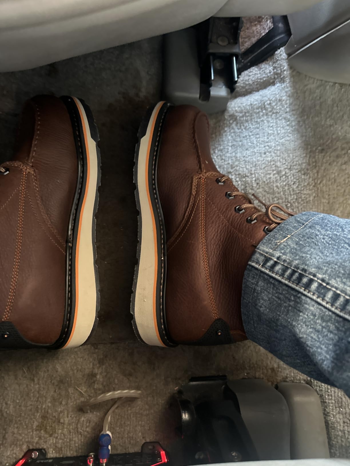 Timberland PRO Men's Gridworks Wedge 6 Inch Moc Soft Toe Waterproof Industrial Work Boot customer photo 1