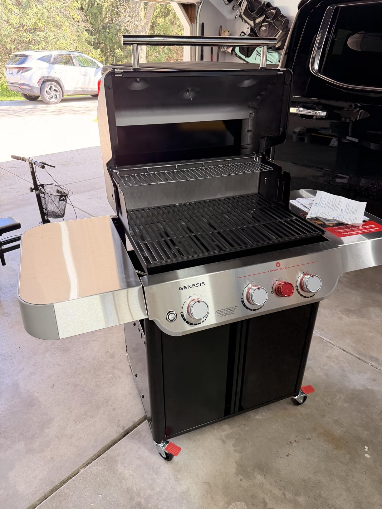 Weber Genesis E-325 Liquid Propane Gas Grill for Outdoor Cooking, 3 Burners, Black customer photo 2