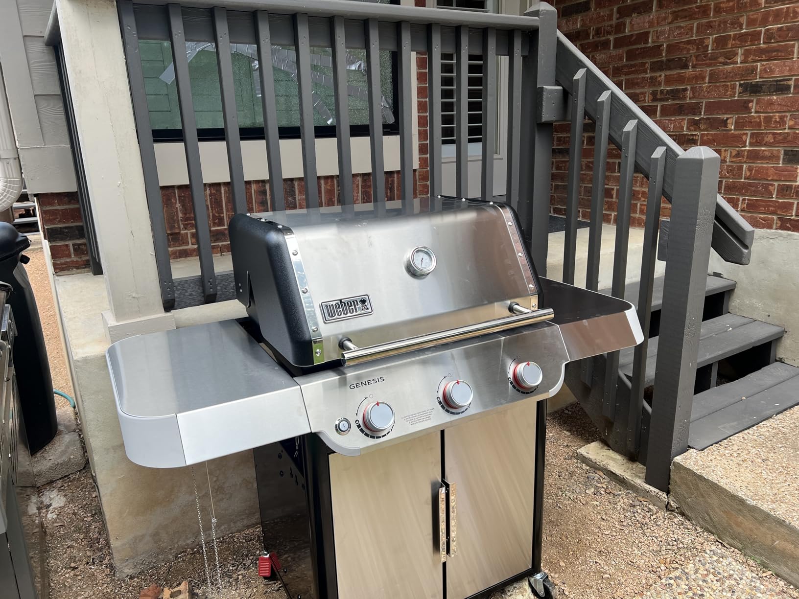 Weber Genesis S-315 Liquid Propane Gas Grill for Outdoor Cooking, Stainless Steel, 3 Burners customer photo 1