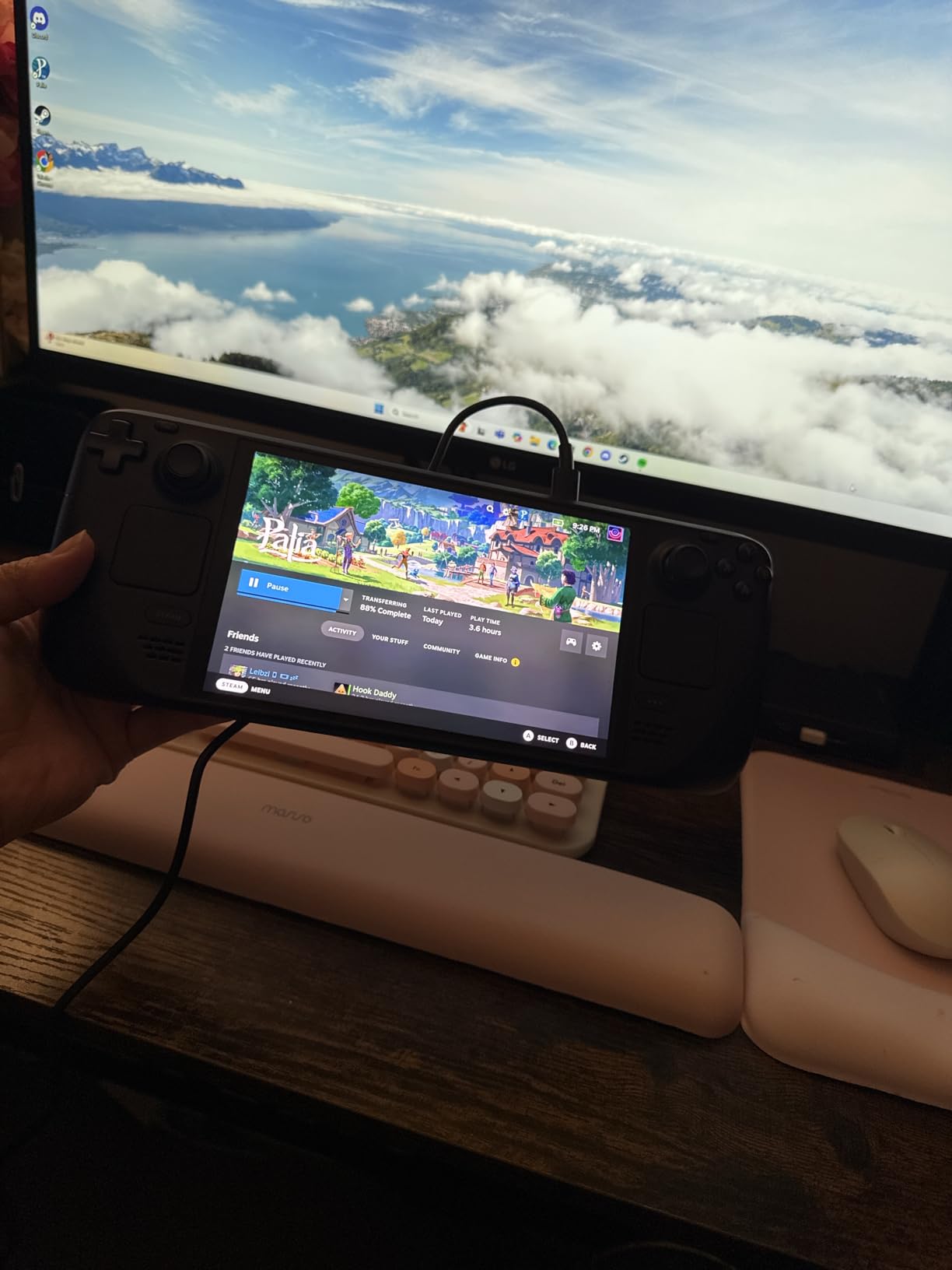 Steam Deck OLED 512GB Handheld Gaming Console - HDR Screen, Longer-lasting Battery, Faster Downloads customer photo 1