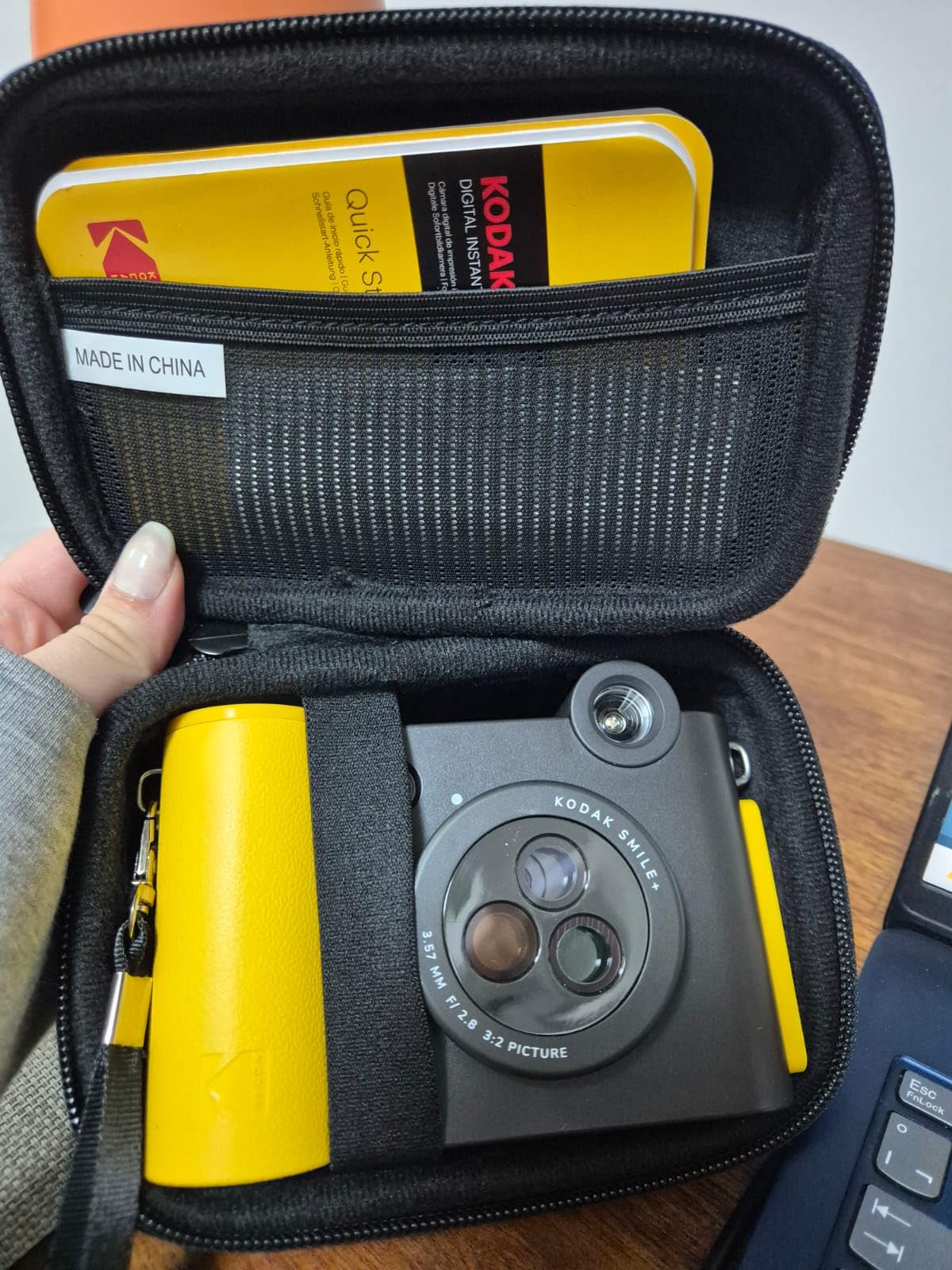 Kodak Smile+ 2-in-1 Digital Instant Print Camera & Wireless Bluetooth Photo Printer - 10MP, Special-Effect Rotating Lens, Zink 2x3