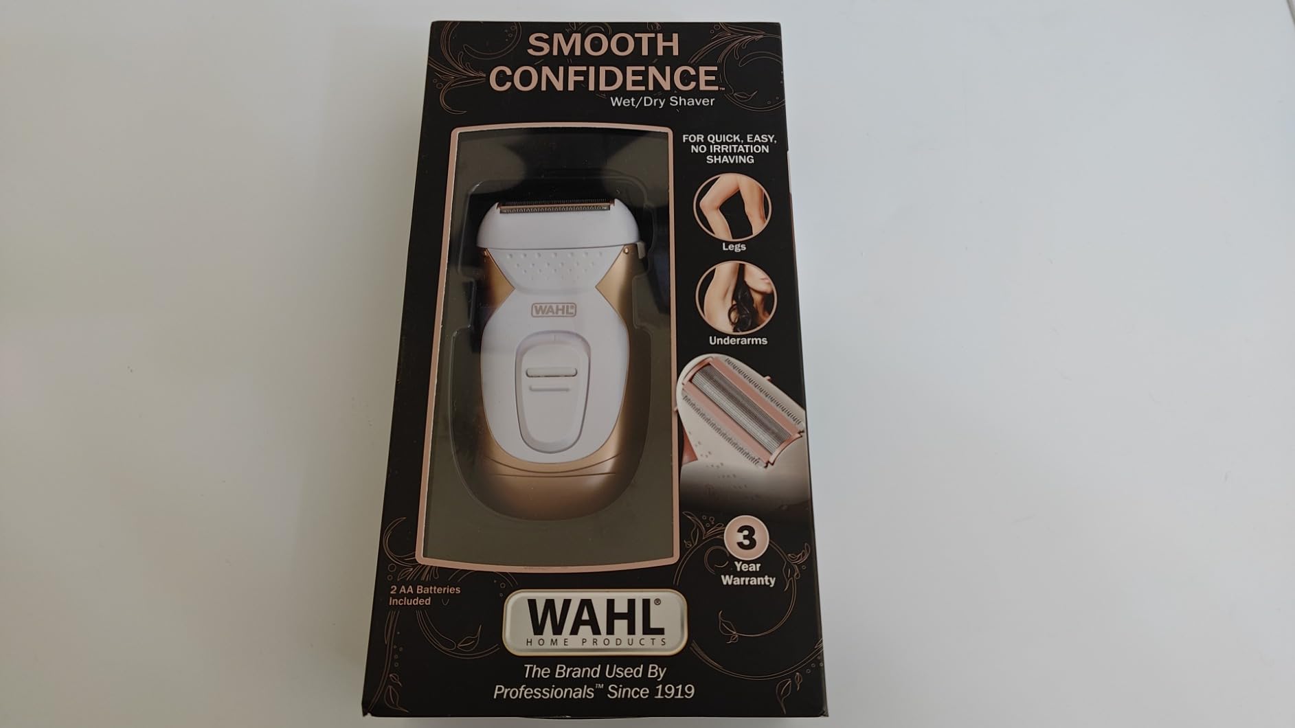 Wahl Smooth Confidence Ladies Waterproof Cordless Battery Shaver for Legs, Bikini Line, and Armpits - Model 7067 customer photo 1